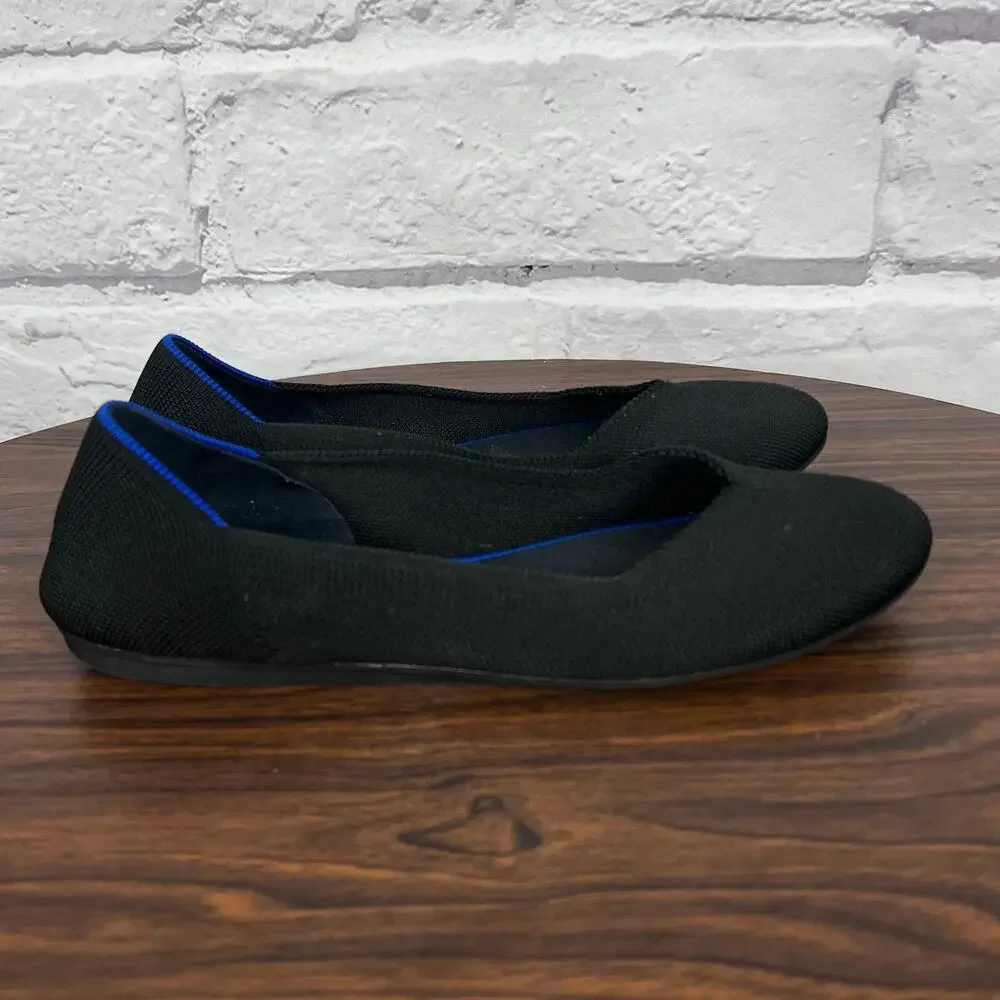 Rothy's Womens 9 Minimalist Sustainable Staple Career The Daily Knit‎ Flats